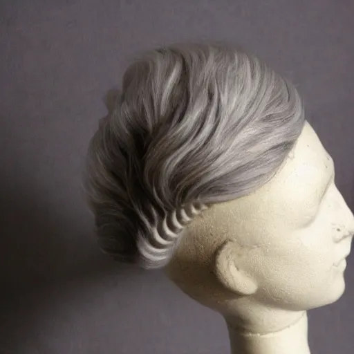 Image similar to powdered wig