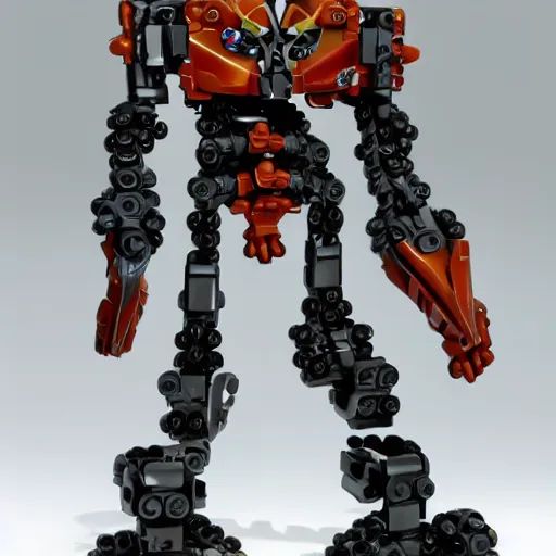 Prompt: a Bionicle with the face of Joe Biden