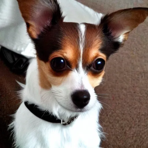 Prompt: 📷 jack russell chihuahua x