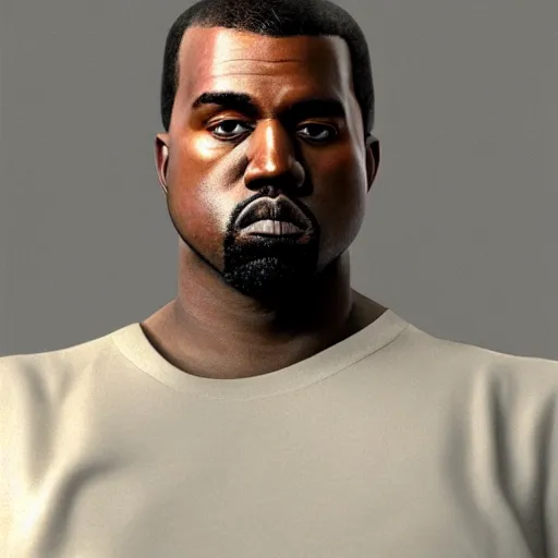 Image similar to hyperrealistic image of ( kanye west ) conway twitty, stunning 3 d render inspired by istvan sandorfi & greg rutkowski & banksy, perfect facial symmetry, dim volumetric cinematic lighting, 8 k octane comprehensive render, extremely mega hyper - detailed and lifelike attributes & atmosphere, intricate, realistic flesh texture, masterpiece, artstation, stunning,