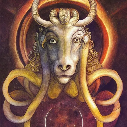 Image similar to aries zodiac artwork by brian froud