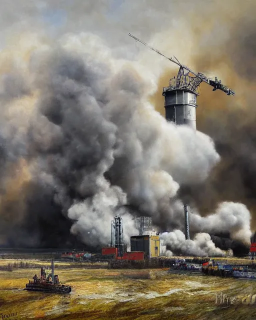 Prompt: strong political beautiful art painting conveying to europe and germany to stop worrying about the gas supplies and support ukraine in the war against the russia's aggression, high production value, intricate details, high resolution, hyperrealistic, hdr, high definition, award winning artwork, masterpiece, ultra realistic, highly detailed, hd, gerhard richter