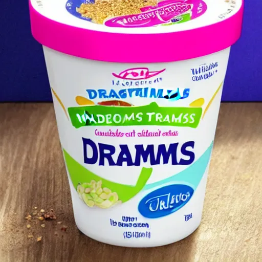 Prompt: yogurt, but made of dreams