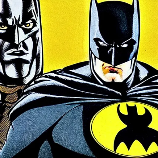 Image similar to Batman drawn by Bruce trimm