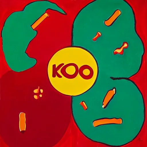 Image similar to a painting of the Koolaid logo by Agnolo Bronzino