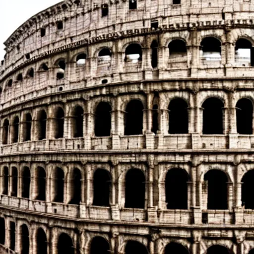 Image similar to squared cubic colosseum