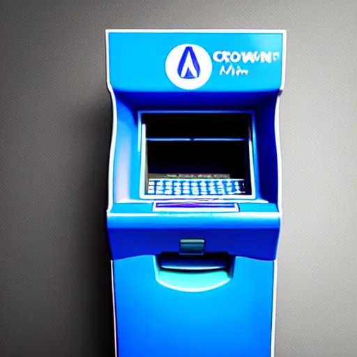 Image similar to blue atm with crown logo