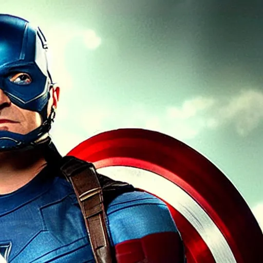 Image similar to Jason Bateman as captain America