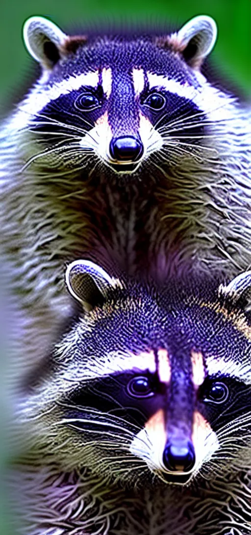 Prompt: racoon working at walmart, ultra hd, lots of detail, amazing photography