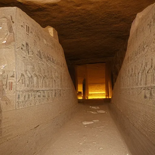 Image similar to the tomb of Khufu