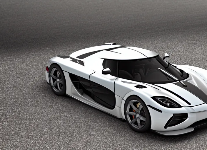 Image similar to a truck designed by koenigsegg, highly detailed, 8 k, sharp focus, depth of field, finely detailed car, high contrast, concept art, unreal engine