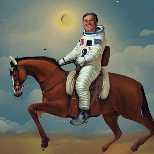 Prompt: astronaut riding a horse