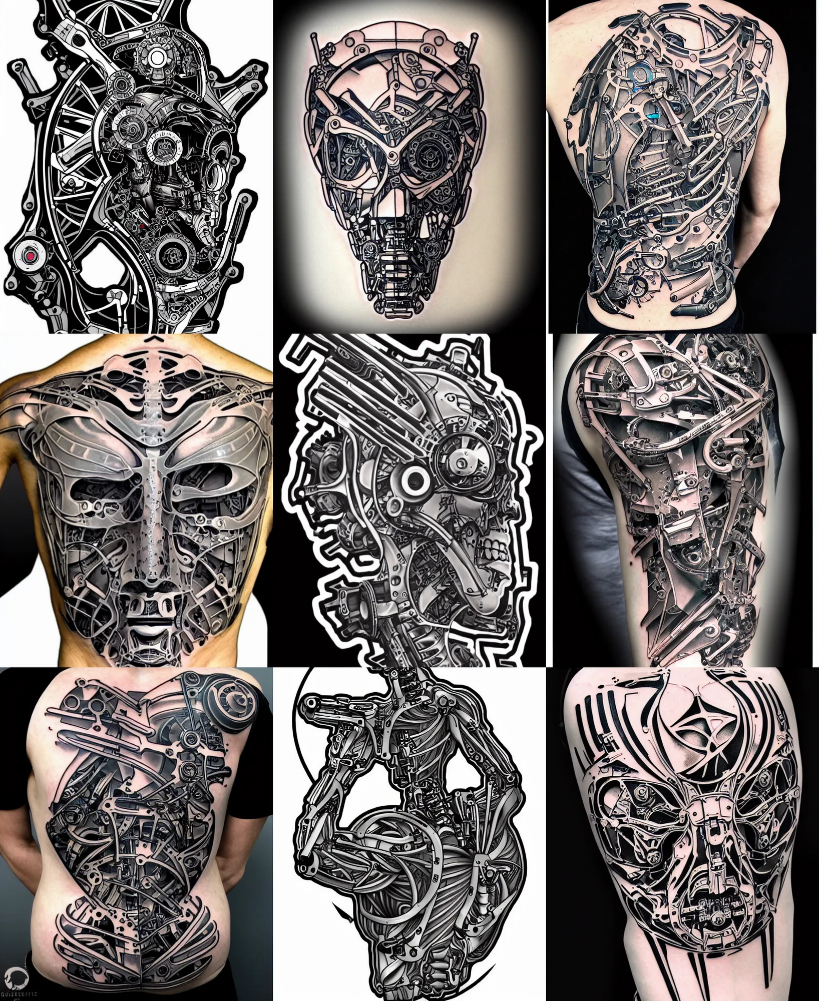Evil Clown Tattoo Design | Dark and Intriguing