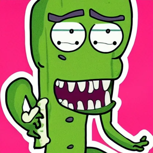 Image similar to pickle rick