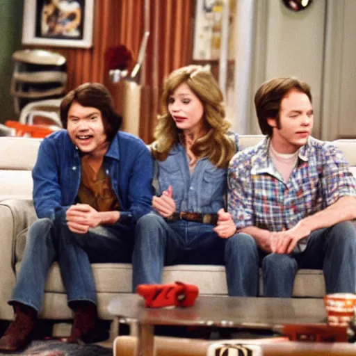 Image similar to high quality still of That 70s Show