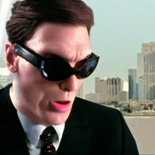 Image similar to Live Action Still of Jerma985 in Austin Powers, real life, hyperrealistic, ultra realistic, realistic, highly detailed, epic, HD quality, 8k resolution, body and headshot, film still