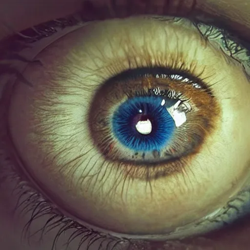 Prompt: The beauty of the human eye