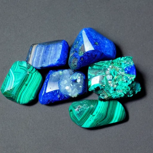 Image similar to azurite malachite quartz crystals