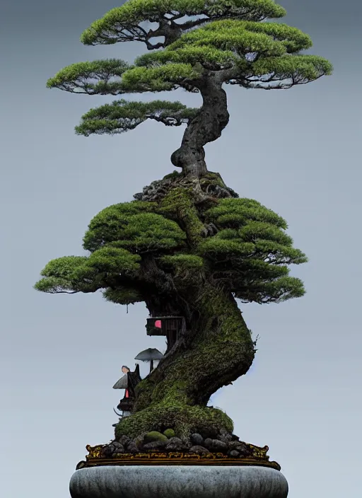 Mirto bonsai: alt. x largh. ca. 400 x 400 mm