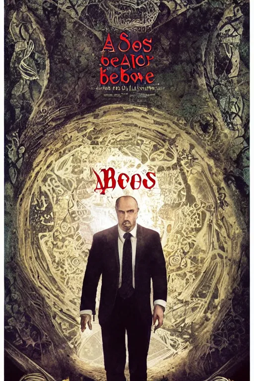 Prompt: as above so below, magical realism, film poster