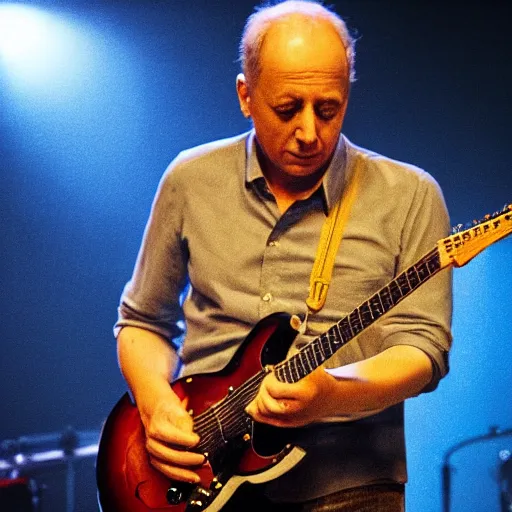 Image similar to mark knopfler playing the guitar