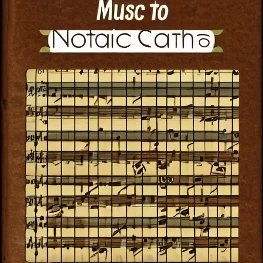 Image similar to how to learn musical notation. book.