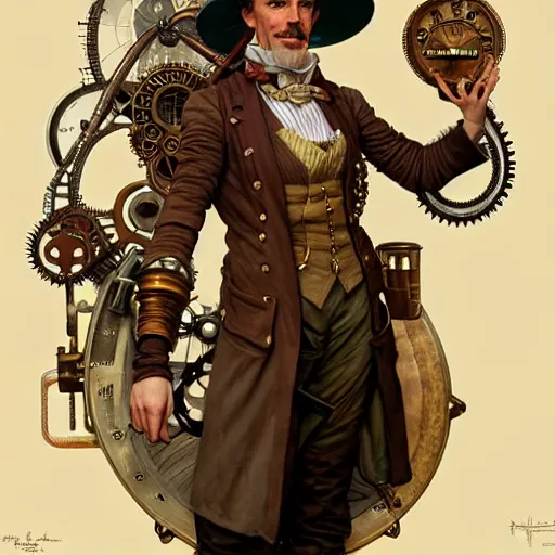 steampunk inventor