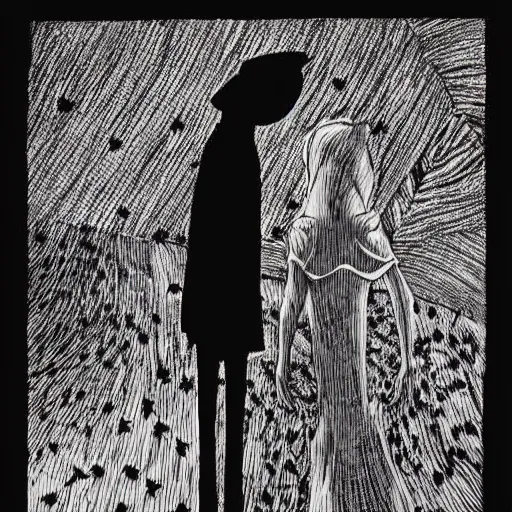 Image similar to the watchmen by edward gorey