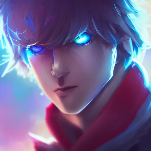 Prompt: league of legends character style of teenager cute boy, blonde hair, blue eyes, kissing with tree, close up, cinematic light, dark room, detailed, photo, 8K