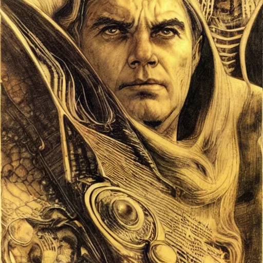 Prompt: dream weaver, Alan Lee, jack Kirby, DaVinci