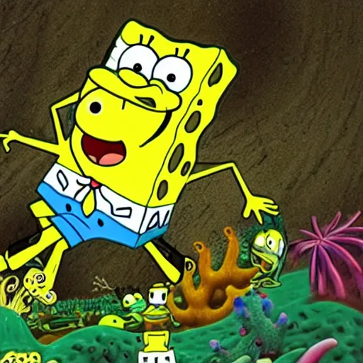 Image similar to spongebob kratom overdose