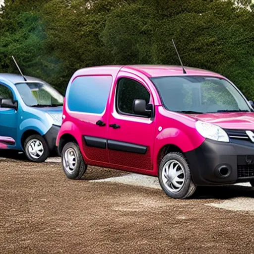 Image similar to Renault Kangoo as a monstertruck