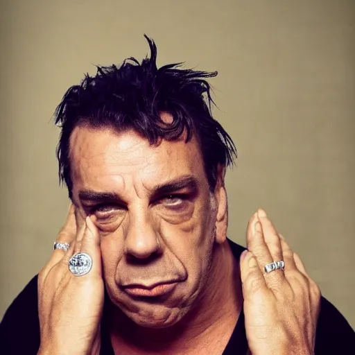 Image similar to cute till lindemann