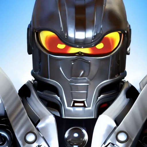 Prompt: Bionicles character with the face of Joe Biden