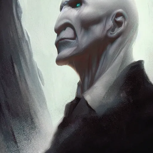 Prompt: Voldemort,Greg rutkowski, Trending artstation, cinematográfica, digital Art