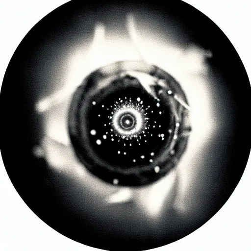 Image similar to beautiful, award winning photo of a azathoth, hyperealistic detailed photography polaroid, 5 0 mm lens, motion blur, grainy image