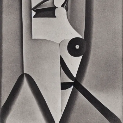 Prompt: The ‘Naive Oculus’ by Man Ray, auction catalogue photo, auction catalogue photo, private collection, provided by the estate of Salvador Dali