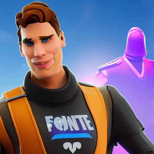 Image similar to Jerma985 as a Fortnite character, 4k, high definition