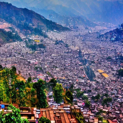 Image similar to kathmandu valley, beautiful shot, 4k