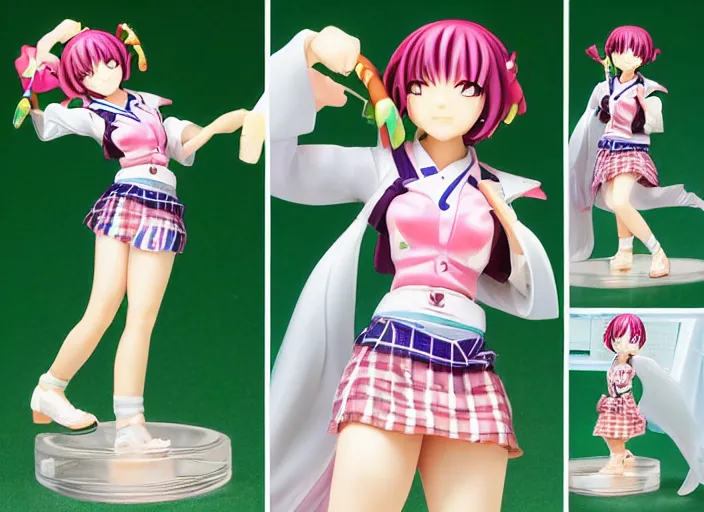 Image similar to Image on the store website, eBay, 80mm resin figure of a Japanese high school girls