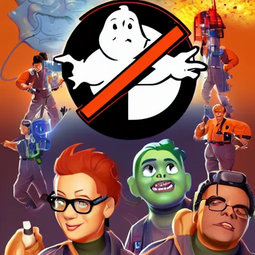 Image similar to face icon stylized minimalist ghostbusters, loftis, cory behance hd by jesper ejsing, by rhads, makoto shinkai and lois van baarle, ilya kuvshinov, rossdraws global illumination