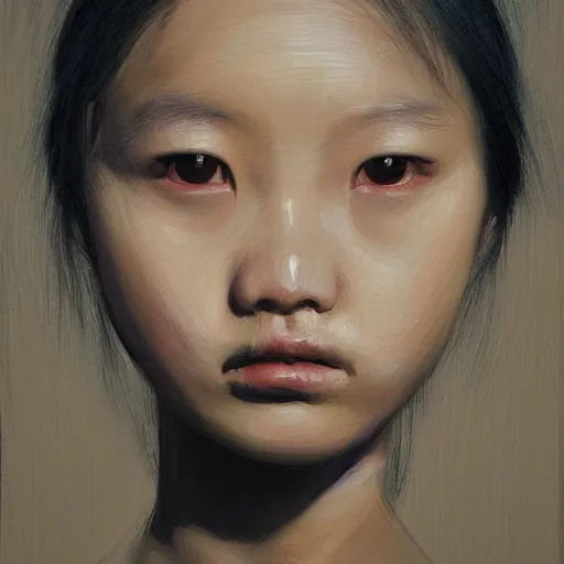 Image similar to portrait of a girl by tooth wu, intricate abstract