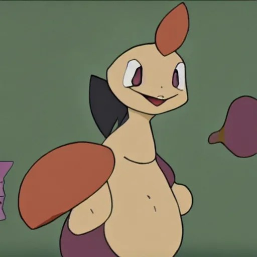 Image similar to a pokemon named ria, in the style of cartoon saloon