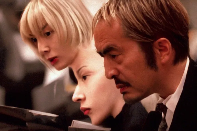 Image similar to a still of the movie lost in translation ( 2 0 0 3 ) directed by billy wilder in 1 9 4 5