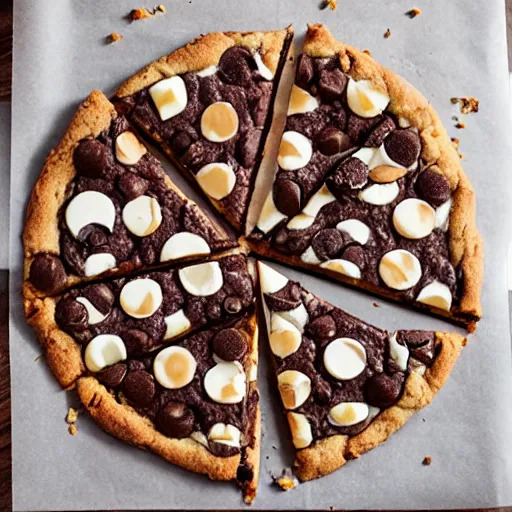 Image similar to cookie pizza