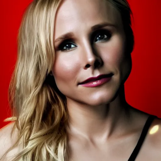 Image similar to Kristen bell, fullbody, photo, detailed, 8k