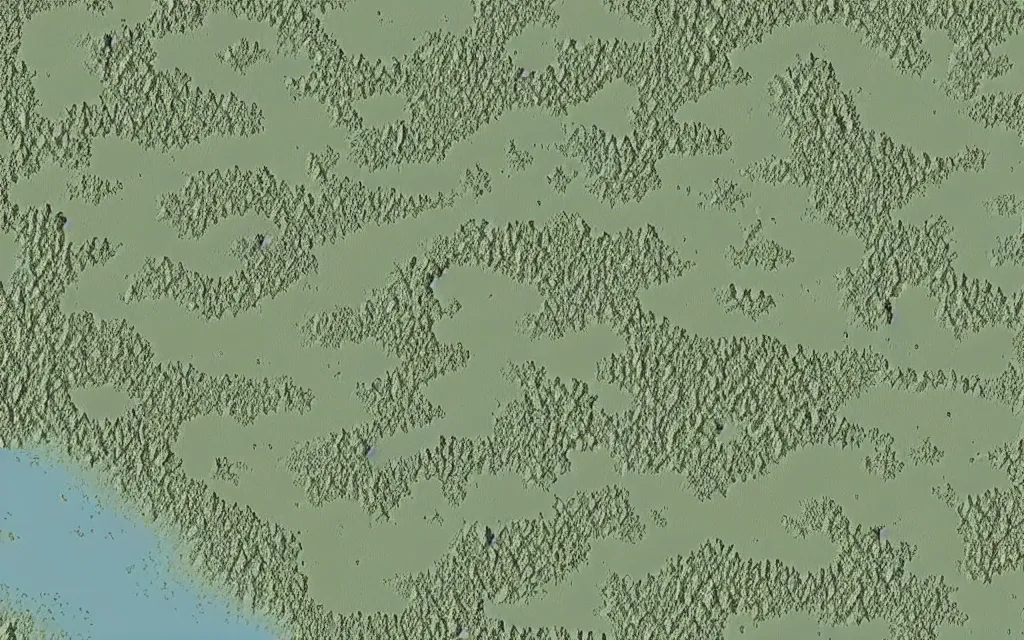 Prompt: a topographical map of a new strange new earth like world, fractal terrain very detailed with lakes, forests, mountains, deserts and other terrain types