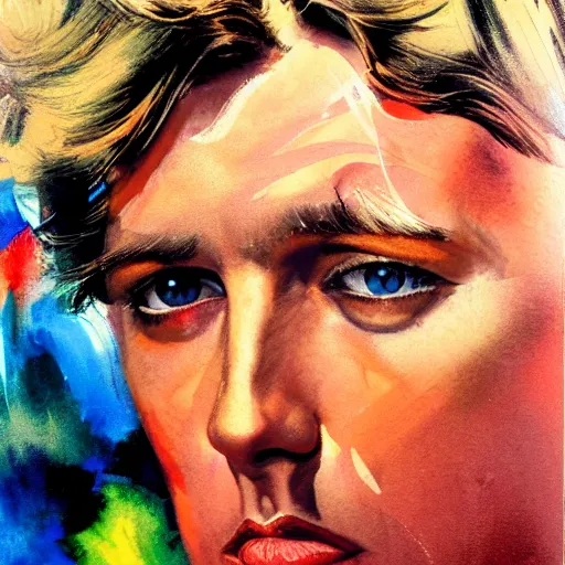 Prompt: photorealistic picture, by bob peak and alex ross, grand thef auto, gouache and wash paints, fine details, fine intricate, fine facial proportionate, fine body proportionate, fine fix broken line, fine fix duplicate line, smooth focus, sharp details, bokeh, 4 k, fine 5 k details