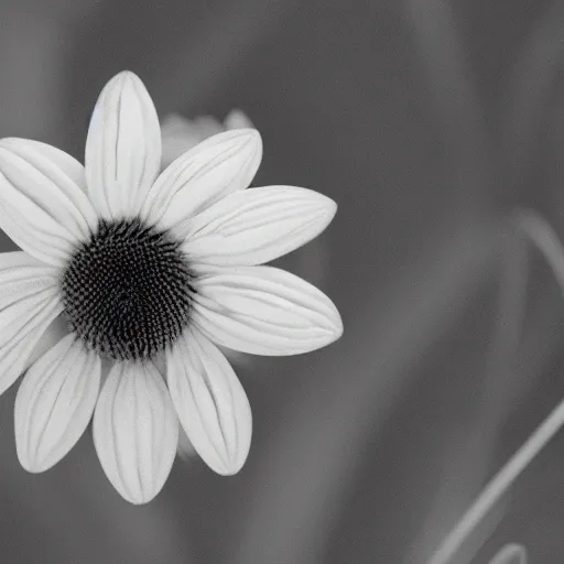 Image similar to a flower in infrared