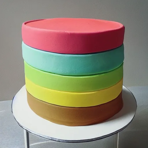 Image similar to “a multilevel cake imagined as a boroque art”